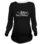 Divine Intertwining Women’s Dark Long Sleeve Maternity T-Shirt